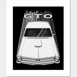 Pontiac GTO 1965 - White Posters and Art